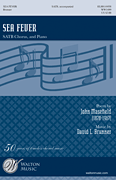 Sea Fever SATB choral sheet music cover Thumbnail